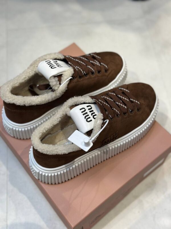 Кеды на меху MiuMiu